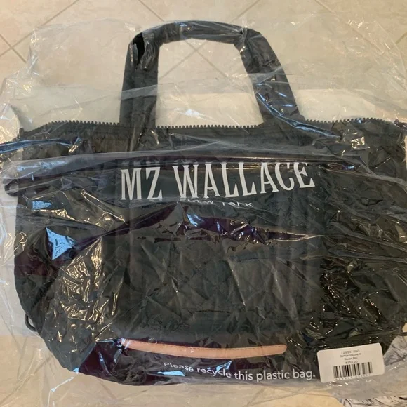 MZ Wallace Black Sutton Deluxe in size Medium. New with attached tag… - Picture 6 of 15